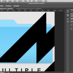 Photoshop pasted MAME logo